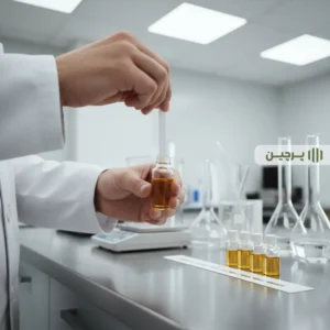 تست کردن رایحه عطر روغنی عمده با نوارهای کاغذی تست عطر