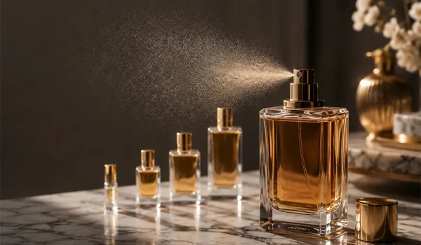 نمایش تعداد تقریبی پاف عطر در حجم‌های مختلف شیشه عطر